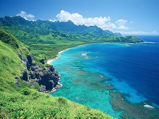 The southernmost national park is on three Samoan islands in the South Pacific.