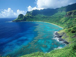 The southernmost national park is on three Samoan islands in the South Pacific.