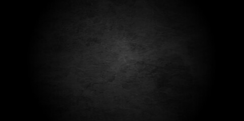 Abstract dark black grunge wall texture limestone subtle veins empty rock aged closeup rustic urban studio retro concrete rough vintage backdrop background.