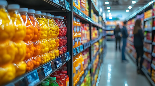 Retail Team Analyzes Customer Interaction with Displays in German Store - Shopper Insights and Data Collection Concept
