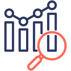 Obraz premium Analysis Icon
