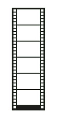 illustration of vintage film tape