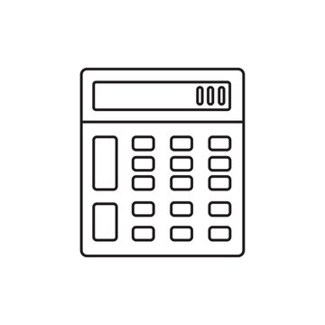 recommend clip art: Calculator outline icon, vector calculator outline icon image, calculator symbol png image