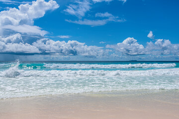 View From Grand Anse To Fregate Island