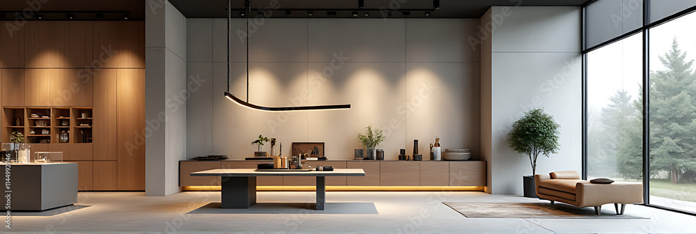 Poster concrete wall design used as a versatile background for showcasing products in retail settings effec