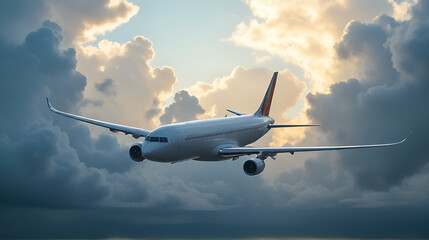 Obraz premium airplane in the sky