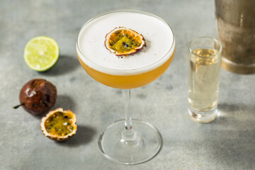 Cold Refreshing Porn Star Martini Cocktail