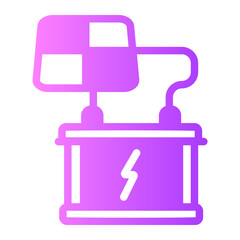 Accumulator gradient icon