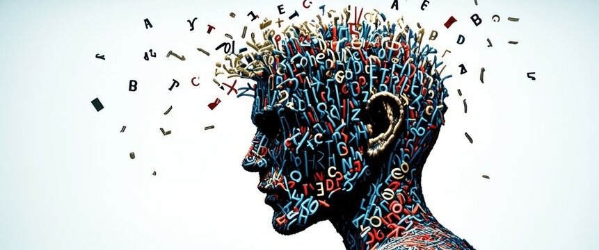 Surreal portrait, silhouette, head exploding into butterflies, colorful butterflies, profile view, black and white background, digital art, intricate details, metamorphosis, transformation, symbolism,