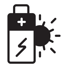 battery glyph icon