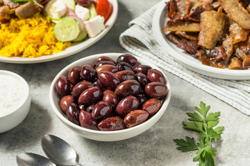 Organic Red Greek Kalamata Olives