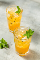 Cold Refreshing Passion Fruit Iced Tea