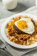 Fatty St Louis Slinger Hamburger Plate