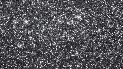 Stunning Silver Glitter Texture Background for Design Projects