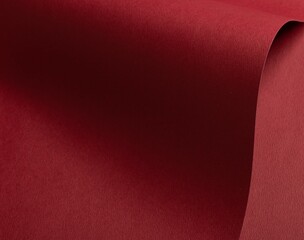 Chili pepper red paper texture with a wavy gradient and woven matte finish. This deep, warm red...
