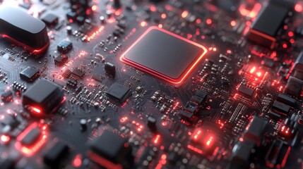 Fototapeta premium Understanding the evolution of AI hardware in gaming technology over the years