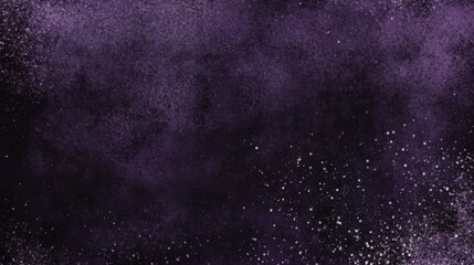 Obraz premium Stunning Dark Purple Abstract Splatter Background Design
