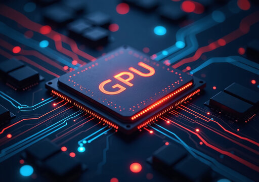 gpu processor powers multiple tasks including data processing running various applications efficiently