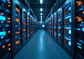 Fototapeta premium industrial networks rely heavily information technology advancements efficient