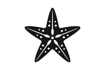 starfish silhouette icon