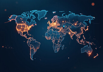 global network uses data analysis drive business development achieve successful growth various industries sectors