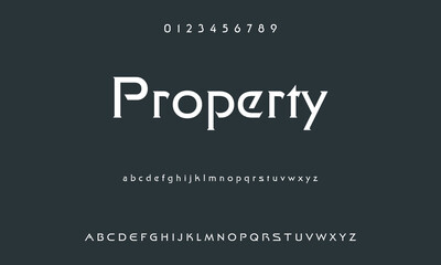 Modern Bold Font. Regular Italic Number Typography urban style alphabet fonts for fashion, sport, technology, digital, movie, logo design, vector illustration