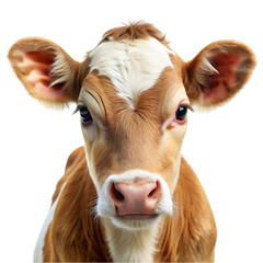 portrait of a cow