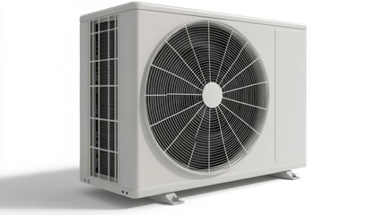 Fototapeta premium Modern Air Conditioner Unit - Stylish and Energy-Efficient Cooling Solution