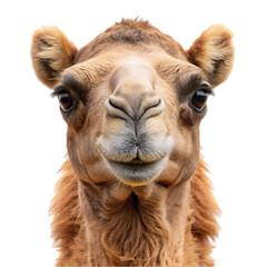 Obraz premium camel isolated on white