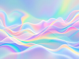 Abstract background with flowing beige and blue waves in a smooth, calming pattern.