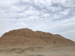 Gobi Desert in South Xinjiang Uygur Autonomous Region