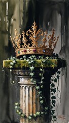 golden christmas decoration