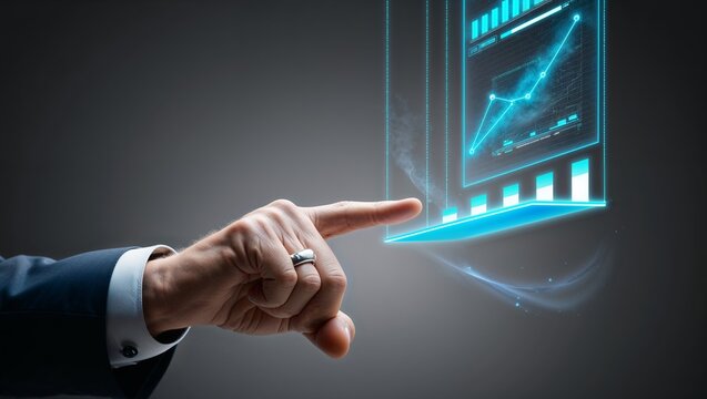 A Middle-Aged Man with a Serious Expression, Wearing a Business Suit, Standing Confidently in a Professional Setting, Exuding Authority and Focus