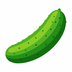 cucumber vegetable organic icon isolated






