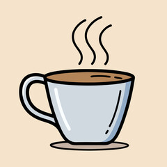 coffee cup hot isolated icon

