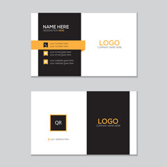 Template for modern business card design.