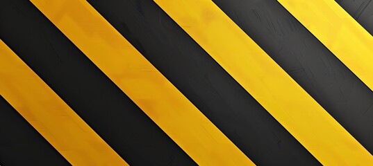 A dynamic abstract design with bold yellow and black hues and geometric diagonal lines forming a sharp, modern background.