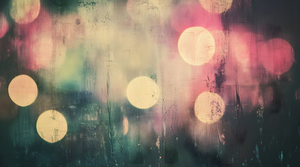 Fototapeta premium A vintage-style image with a blurred light effect, creating a textured film background.