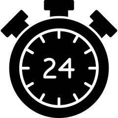 24 Hours Icon