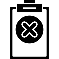 Fototapeta premium Rejected Icon