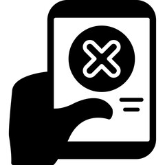 Obraz premium Cancel Icon