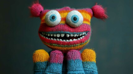 Festive Christmas Doll Clown Decoration for Holiday Celebrations with Santa Hat and Fun Costume