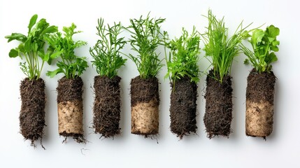 Arranging assorted saplings of different species in two standards for ecological gardening urban green spaces plant health nature growth perspective biodiversity enhancement