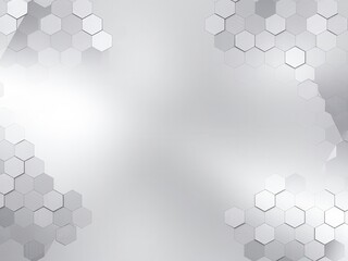 Abstract hexagonal metal background with soft lighting creating a modern and sleek look, metallic,...