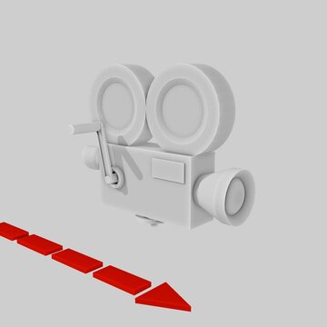 Camera Movement - Dolly (3D Camera with RGBA - transparent)