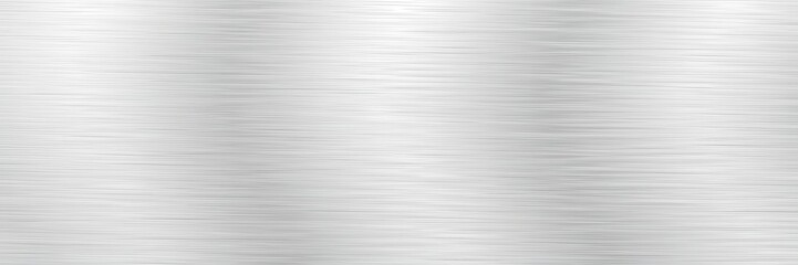 Fototapeta premium Shiny and smooth silver metal texture background with metallic reflection, texture, background