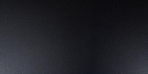 Obraz premium Black leather texture with a sleek and glossy finish, perfect for backgrounds and design elements, leather, elegant, surface