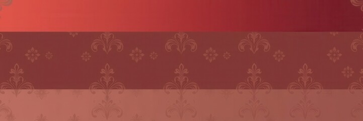 Vintage elegant card design featuring a seamless damask wallpaper pattern in a rich color palette, palette, wallpaper, rich