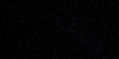 Fototapeta premium Bright stars twinkle against a dark night sky, night sky, ethereal