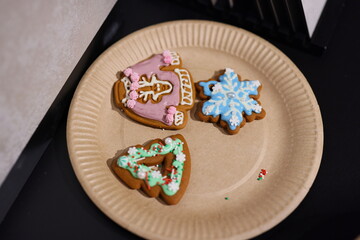 Delicious and Festively Decorated Gingerbread Cookies for a Memorable Christmas Celebration